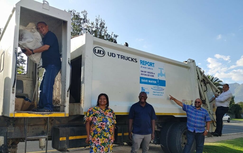 REFUSE REMOVAL SERVICES SPREAD WATER-SAVING MESSAGES THROUGHOUT GEORGE