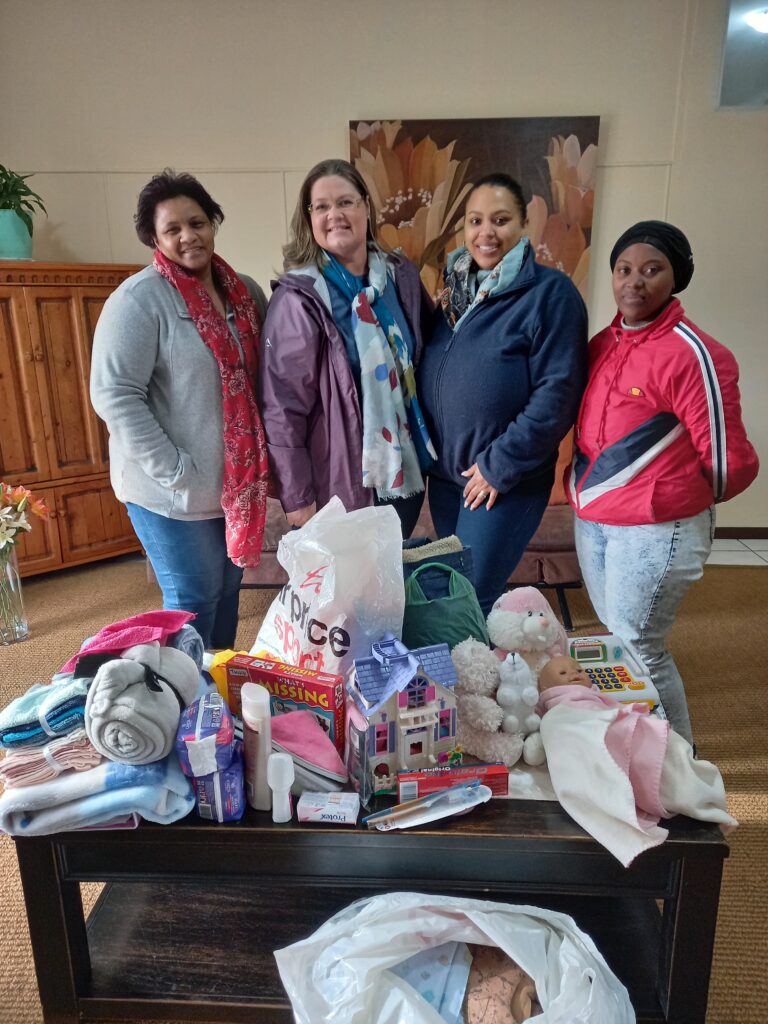 George Municipality Civil Engineering Services opened their hearts to the Phambili Women’s Shelter