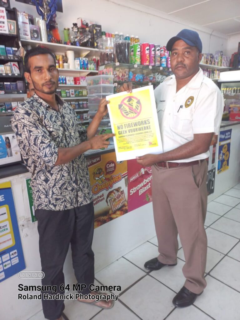 Law Enforcement officers sweep 95 shops for fireworks