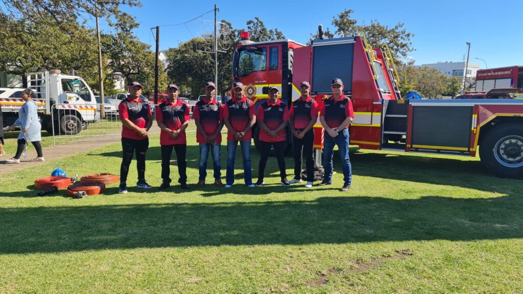 George taking part in International Firefighters Day - 4 May 2023