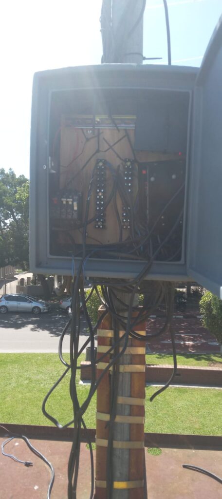 Christmas Lights Vandalised