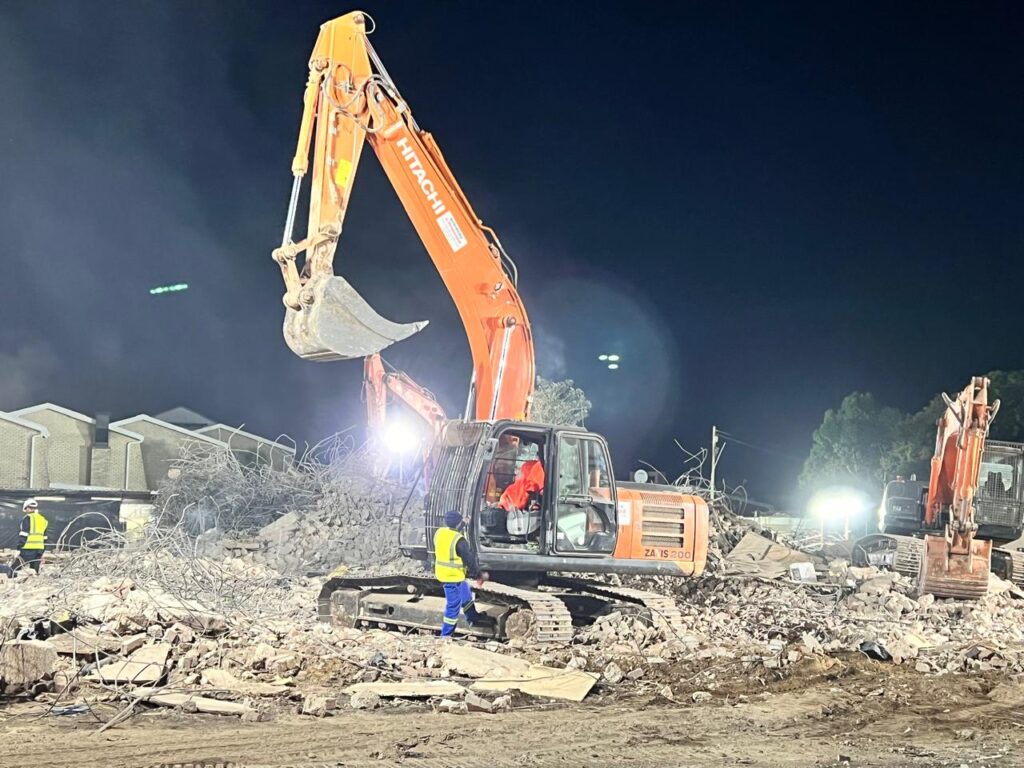 MEDIA STATEMENT: 9pm Update on Building Collapse Site