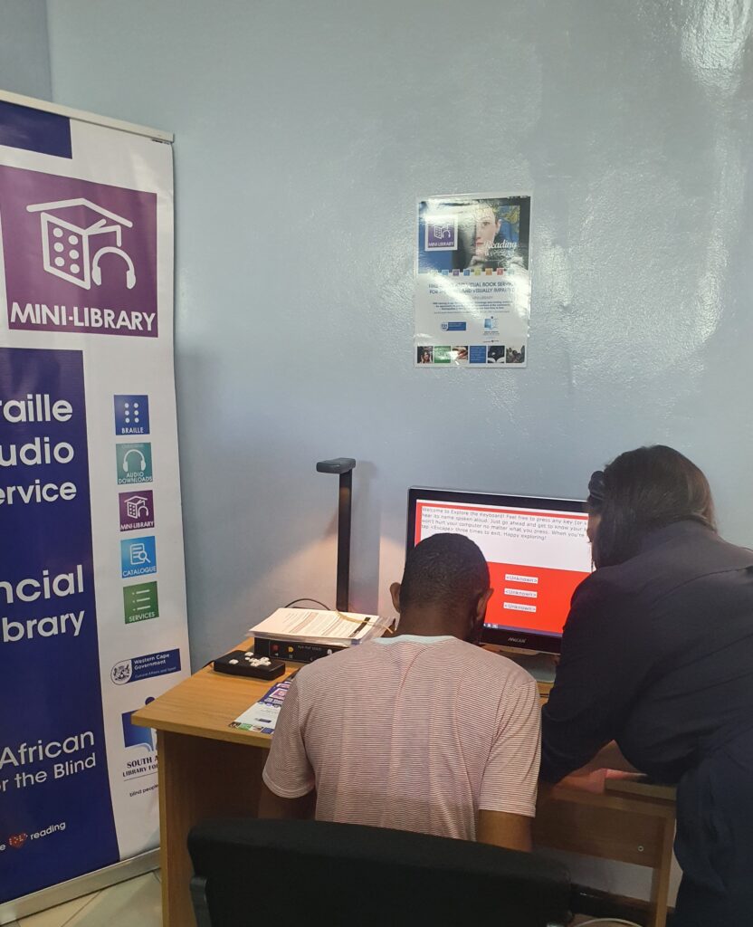 Pacaltsdorp Library Establishes Mini-Library for the Blind
