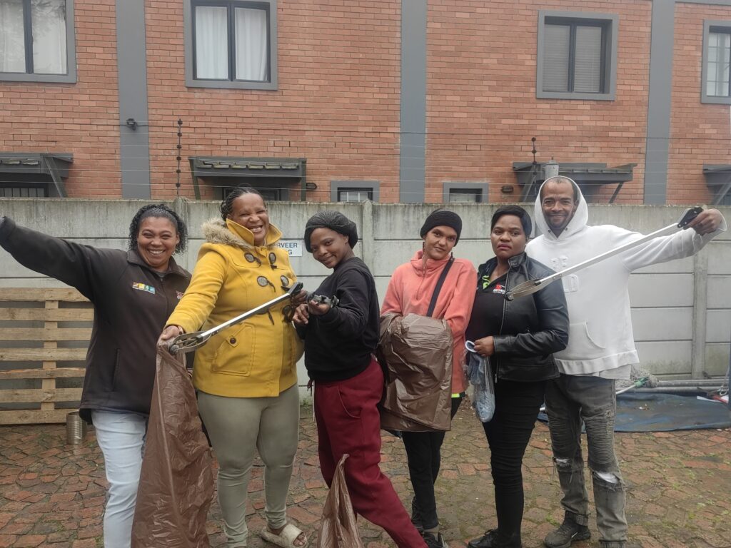 Homeless participants lead CBD clean-up to challenge perceptions