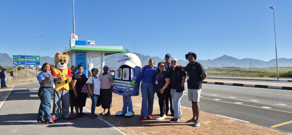 On-bus pedestrian-safety campaign hits home