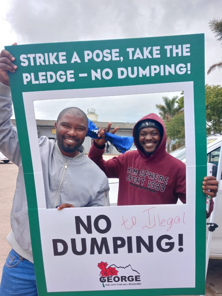 Illegal dumping awareness campaign engages Pacaltsdorp community