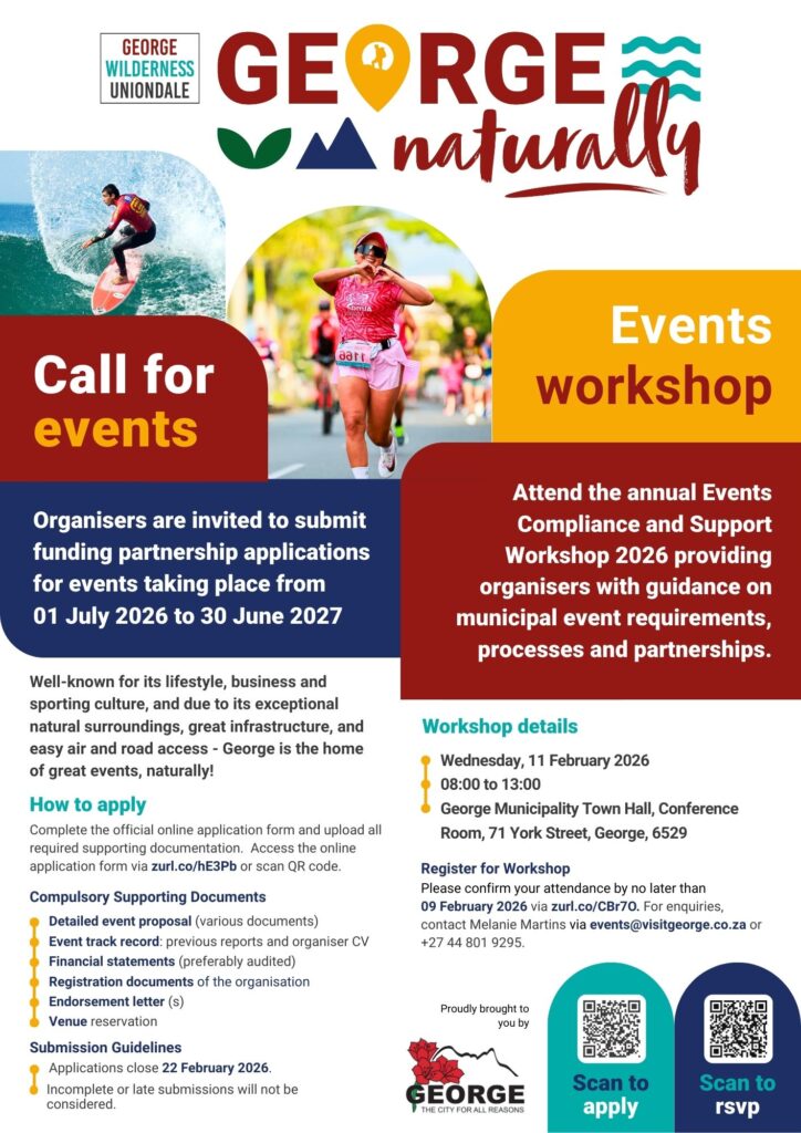 George Municipality Invites Event Organisers to Build Stronger, More Successful Events