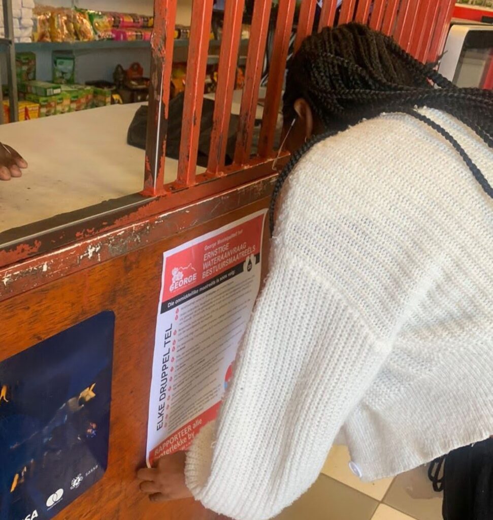 Water Saving Campaign Intensified Across George, Focusing on Thembalethu