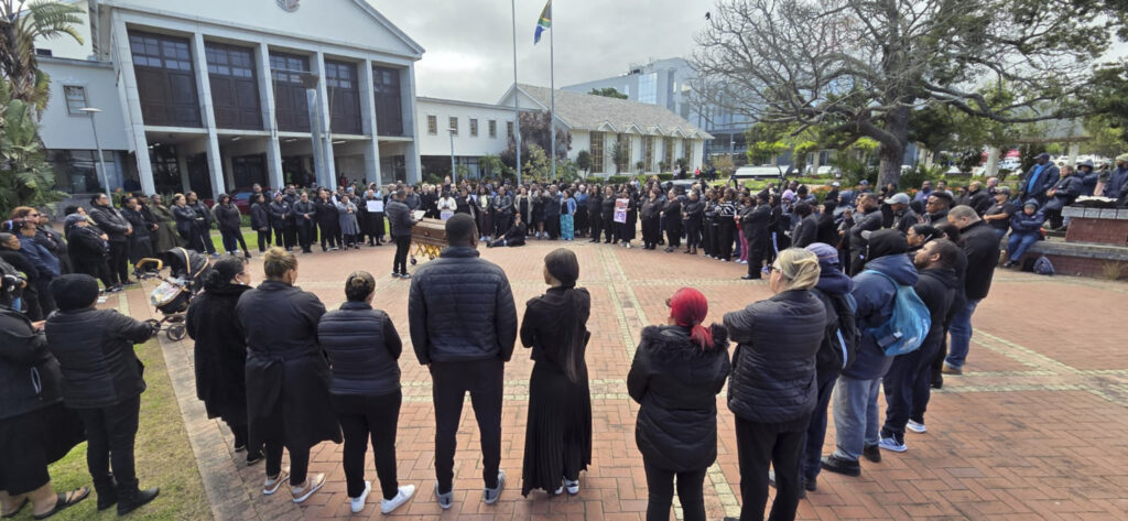 George Municipality officials stand in solidarity against GBVF